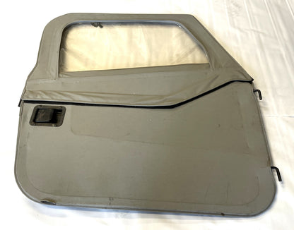 Jeep YJ CJ7 Bestop Grey full soft doors 2 piece door Wrangler82-95 FREE SHIP