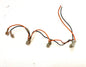 Conectores de los indicadores del tablero del Jeep CJ, extremos, cableado del enchufe, bombilla, temperatura, ventilador, descongelador, CJ5, CJ7 y CJ8 