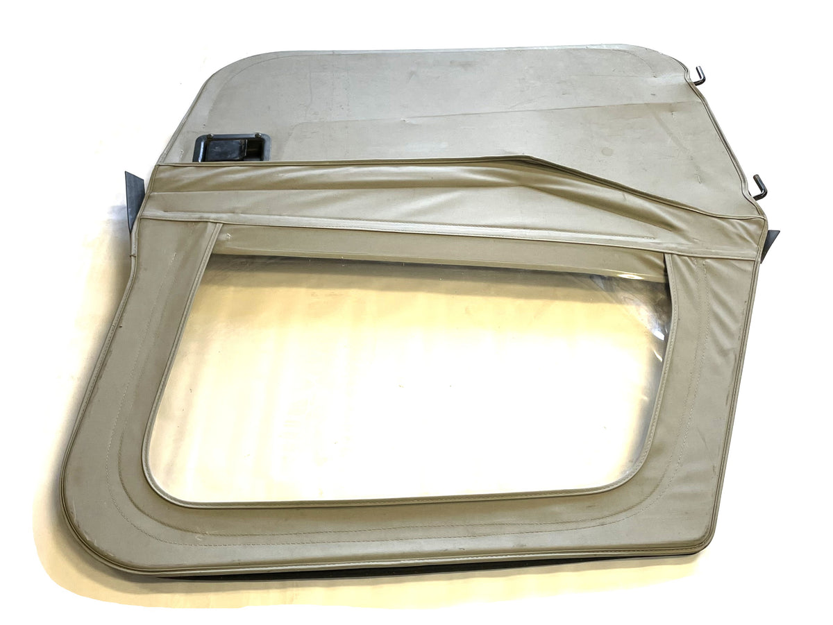 Jeep YJ CJ7 Bestop Grey full soft doors 2 piece door Wrangler82-95 FREE SHIP