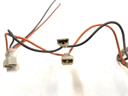 Conectores de los indicadores del tablero del Jeep CJ, extremos, cableado del enchufe, bombilla, temperatura, ventilador, descongelador, CJ5, CJ7 y CJ8 