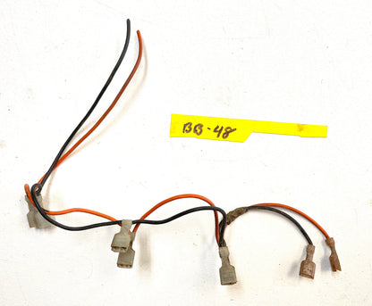 Conectores de los indicadores del tablero del Jeep CJ, extremos, cableado del enchufe, bombilla, temperatura, ventilador, descongelador, CJ5, CJ7 y CJ8 