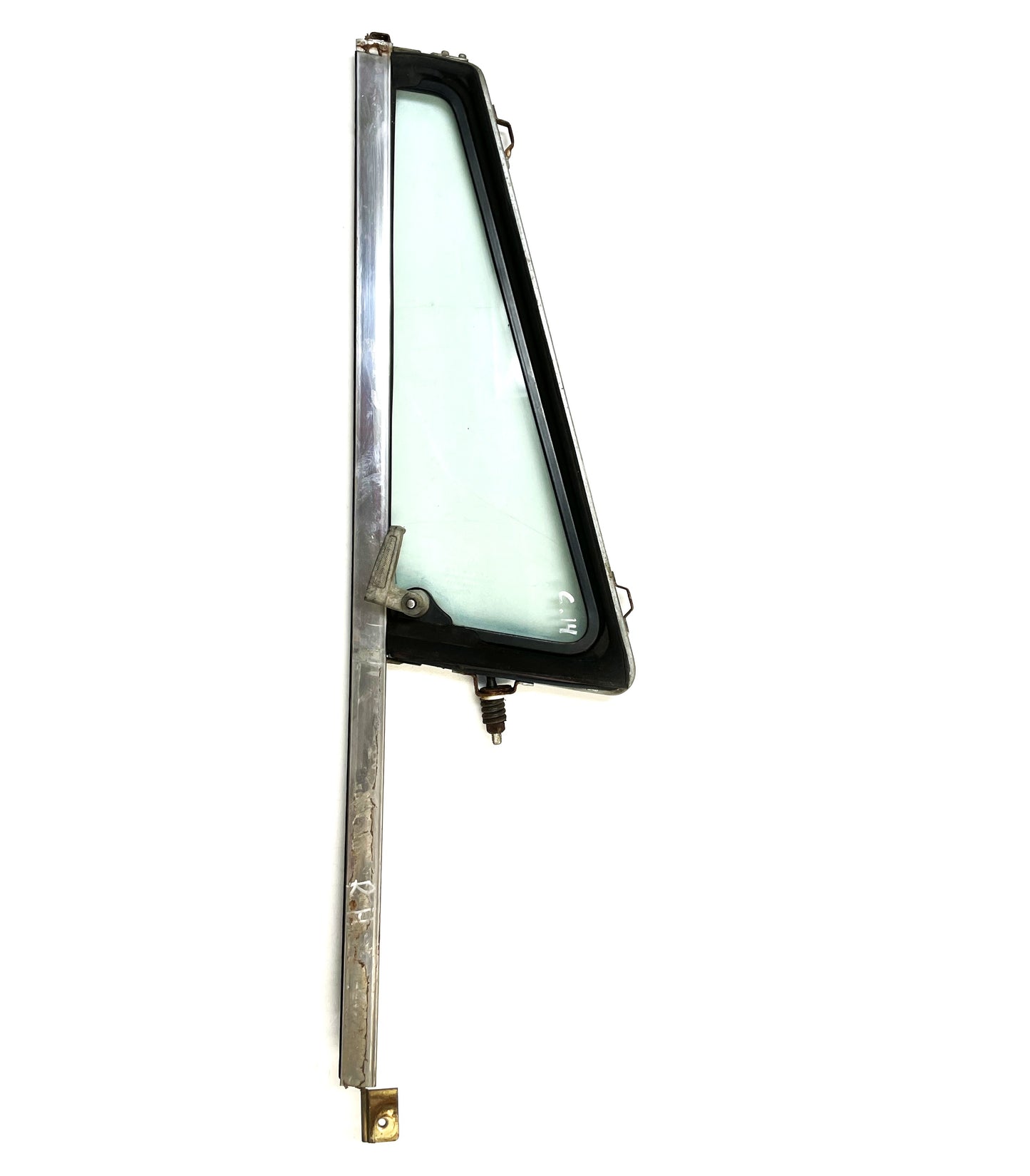 Ventana de ventilación Jeep CJ7 YJ Ala Puerta del conductor izquierda Wrangler Cromado 82-95 ¡LEE EL ANUNCIO! 