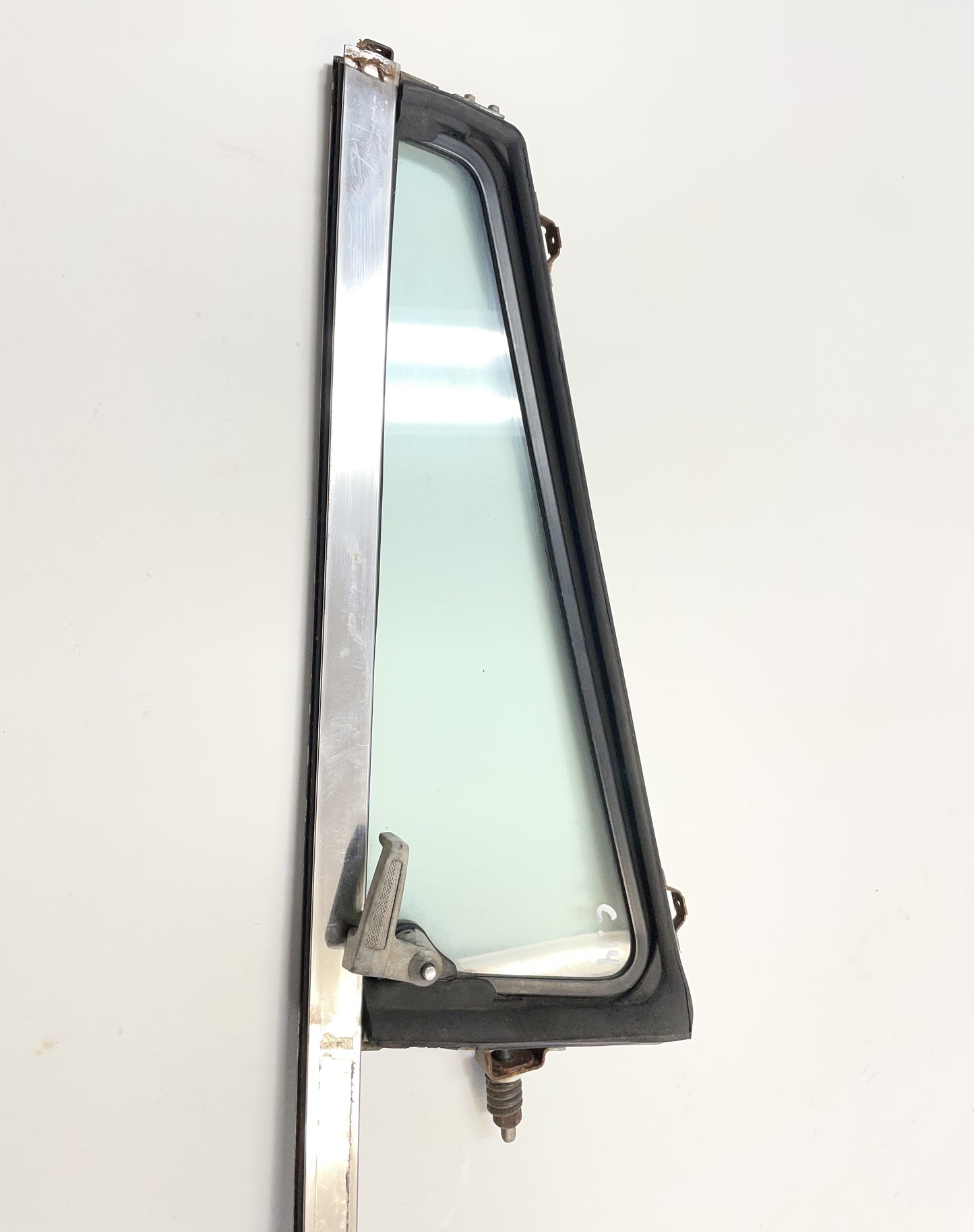 Ventana de ventilación Jeep CJ7 YJ Ala Puerta del conductor izquierda Wrangler Cromado 82-95 ¡LEE EL ANUNCIO! 
