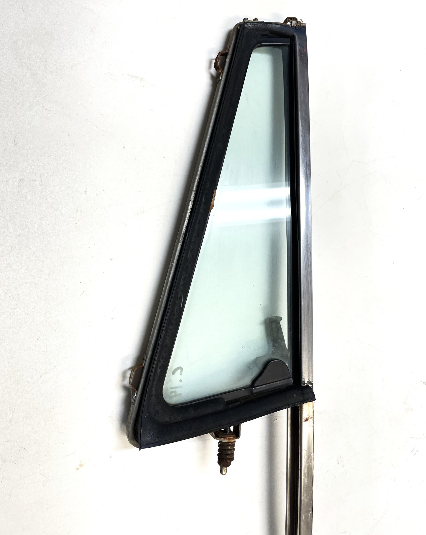 Ventana de ventilación Jeep CJ7 YJ Ala Puerta del conductor izquierda Wrangler Cromado 82-95 ¡LEE EL ANUNCIO! 