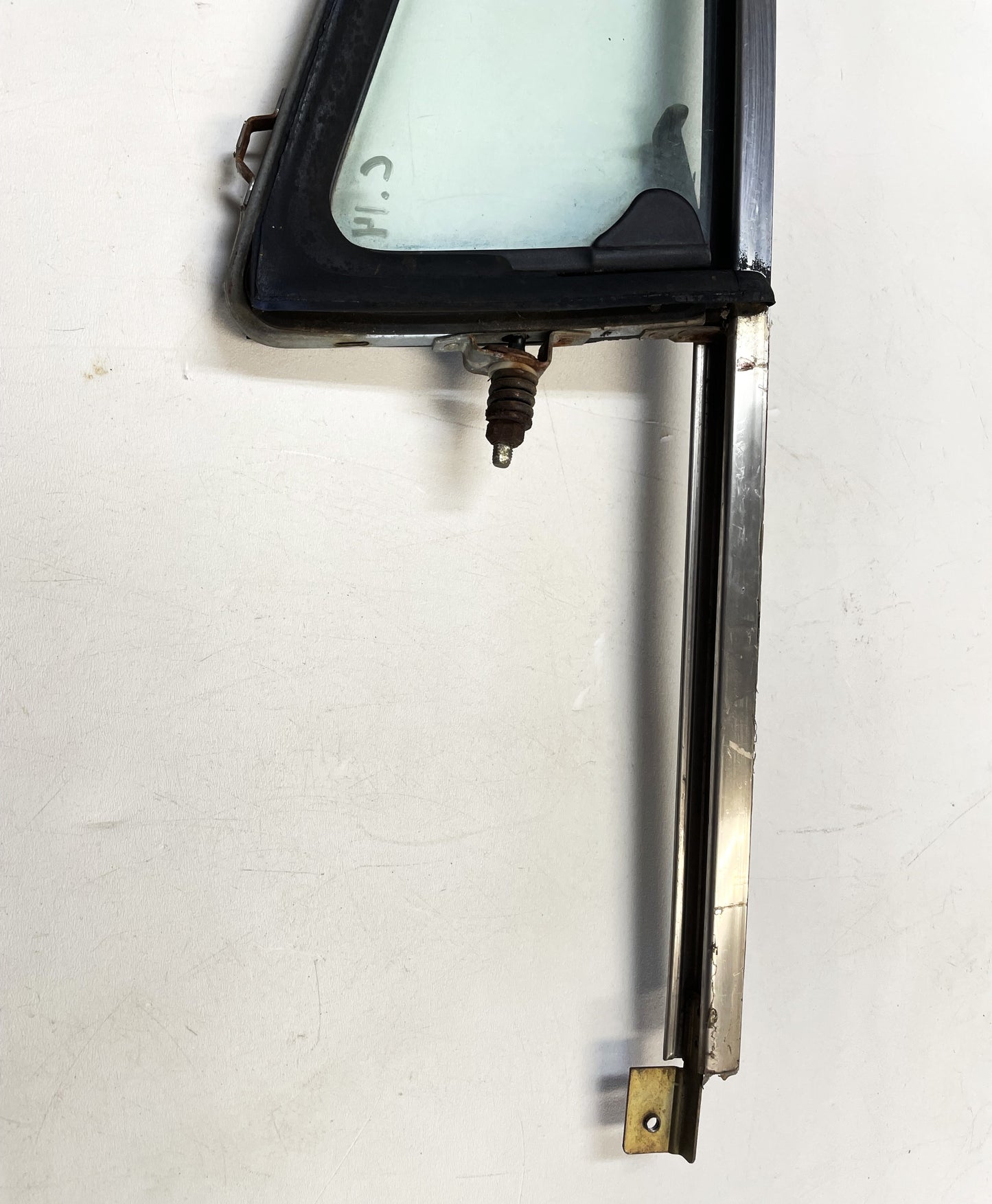 Ventana de ventilación Jeep CJ7 YJ Ala Puerta del conductor izquierda Wrangler Cromado 82-95 ¡LEE EL ANUNCIO! 
