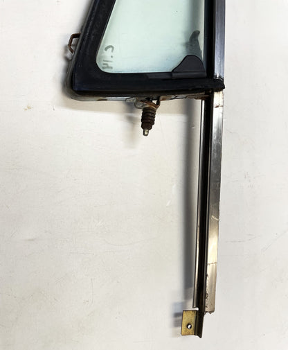 Ventana de ventilación Jeep CJ7 YJ Ala Puerta del conductor izquierda Wrangler Cromado 82-95 ¡LEE EL ANUNCIO! 