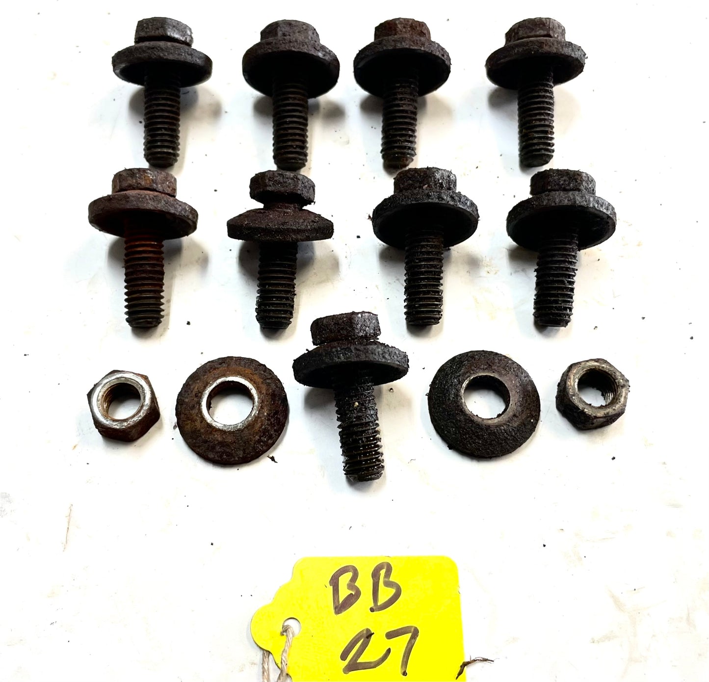 Jeep YJ Wrangler 4.0 six cylinder intake exhaust manifold bolts FREE SHIPPING