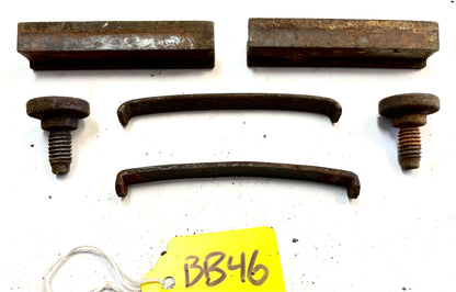 Soporte de montaje de pinza de freno de disco Jeep CJ CJ5 CJ7 CJ8 AMC 79-81 Dana 30 ¡2 pernos! 