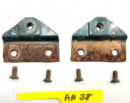 Jeep CJ7 CJ8 tailgate cable brackets tail gate brackets mount screws fits 76-86