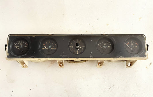 Jeep YJ gauge cluster 87-91 Wrangler center gauges clock fuel temp volt gas