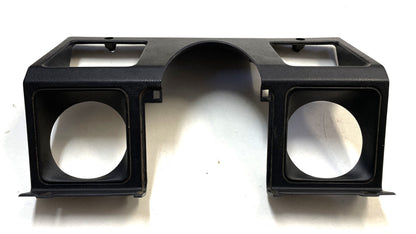 ¡Columna de dirección del Wrangler 87-95 con velocímetro y tacómetro con moldura de tablero gris para Jeep YJ! 