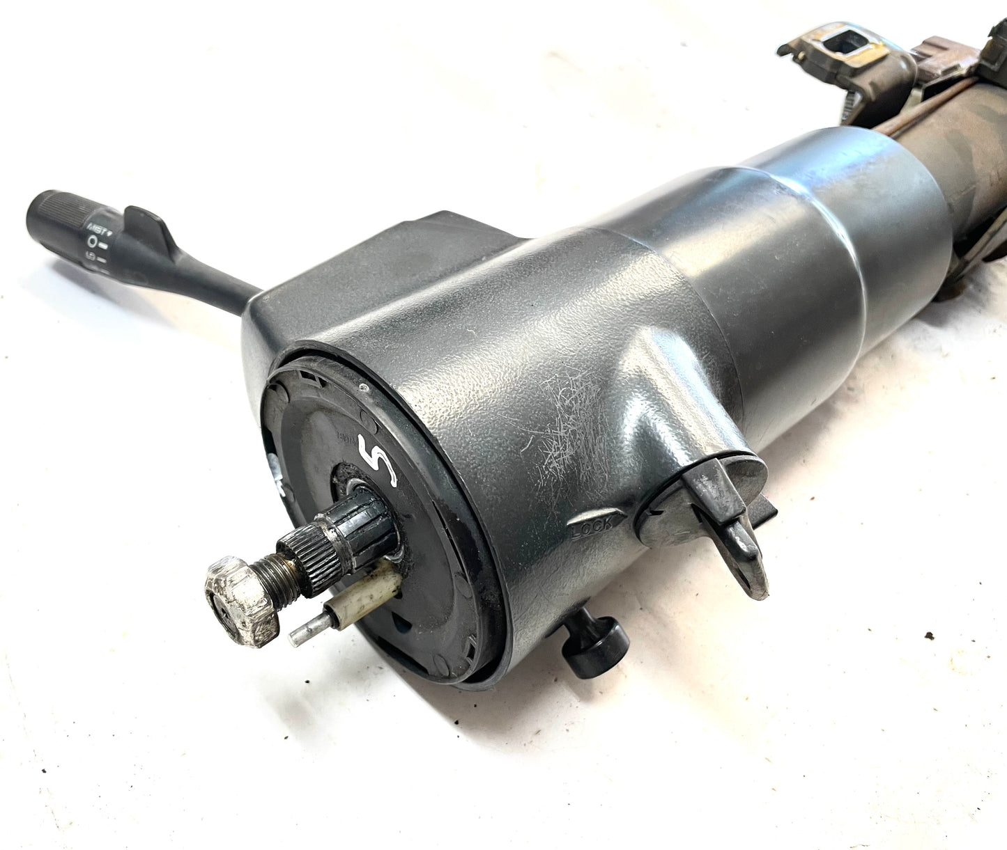 Columna de dirección Jeep YJ 87-95 Wrangler SIN INCLINACIÓN MANUAL gris gris ATORNILLAR LISTO 