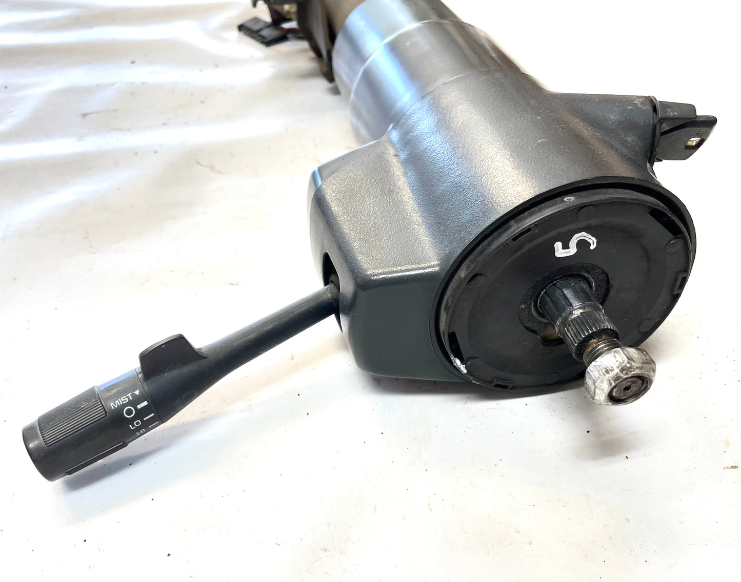 Columna de dirección Jeep YJ 87-95 Wrangler SIN INCLINACIÓN MANUAL gris gris ATORNILLAR LISTO 