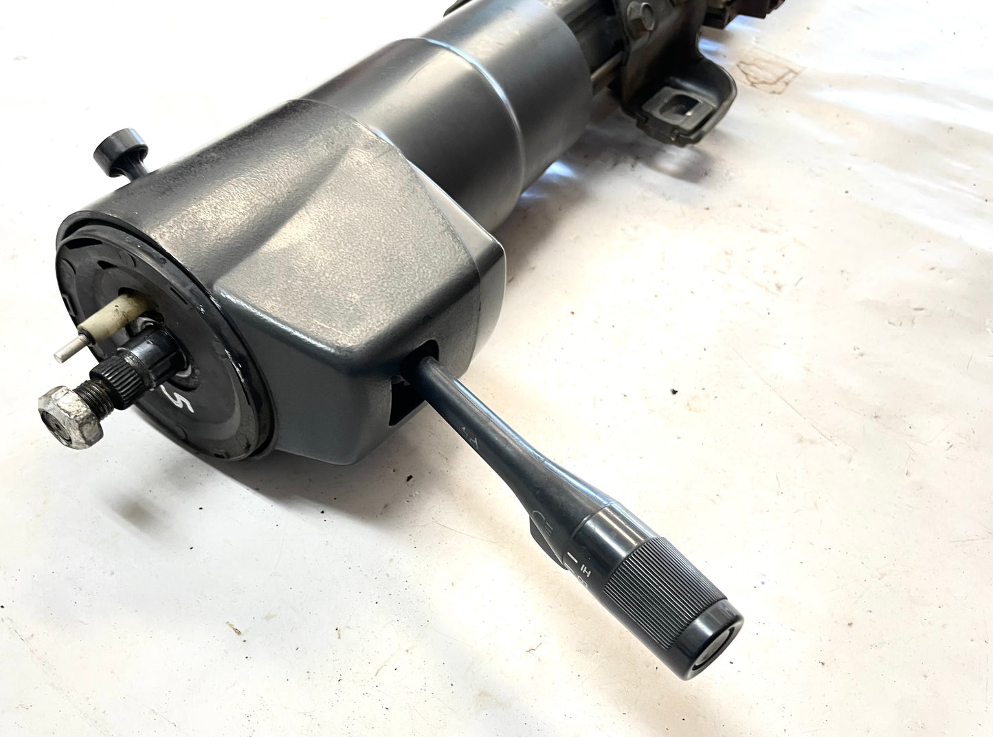 Columna de dirección Jeep YJ 87-95 Wrangler SIN INCLINACIÓN MANUAL gris gris ATORNILLAR LISTO 