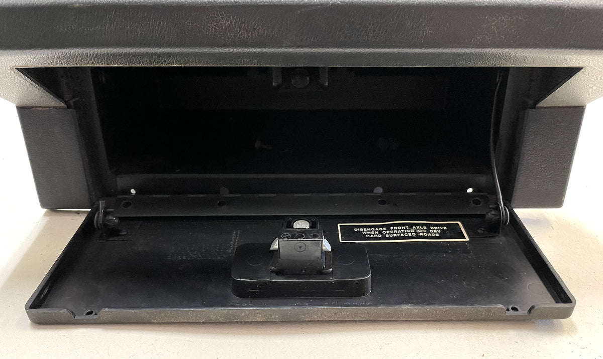 Jeep YJ glove box 87-95 Wrangler dark grey gray dash trim!!!