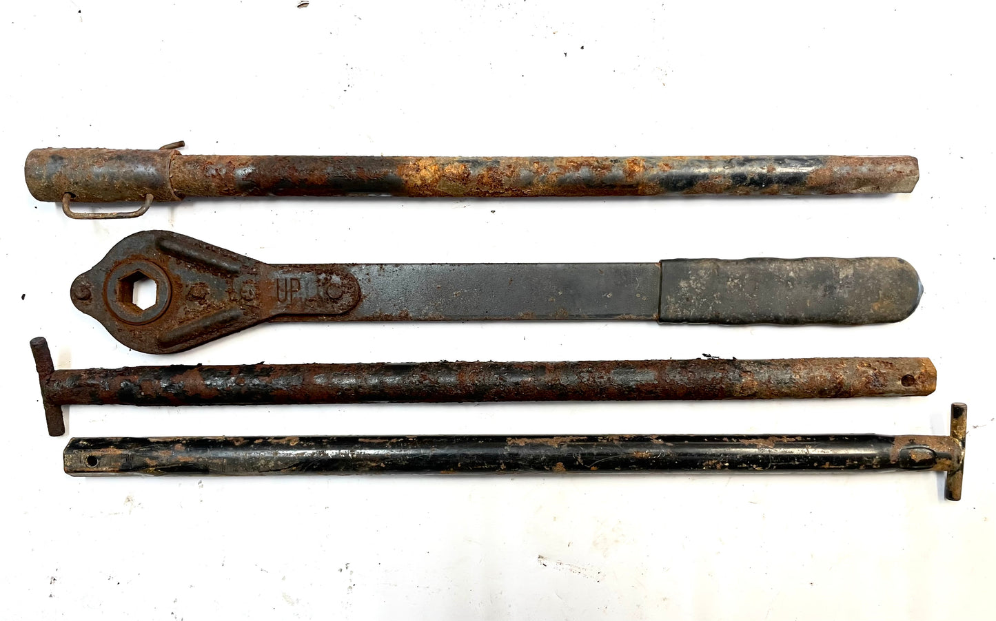 Gato de fábrica para Jeep YJ / Herramientas / Soporte de guardabarros con trinquete para Wrangler 91-95