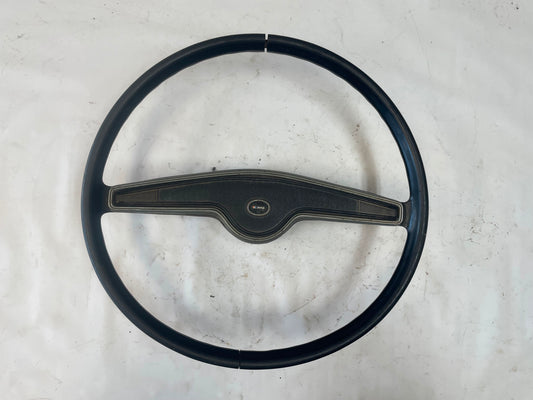 Volante negro Jeep Cherokee Wagoneer J-truck J10 botón de bocina de fábrica 