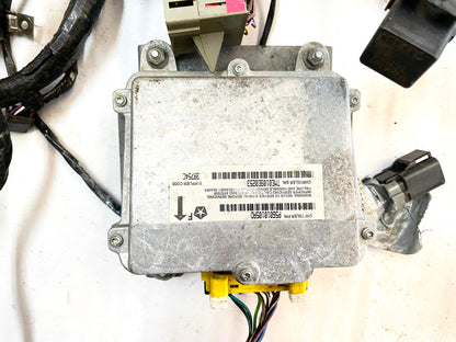 1999 Jeep TJ Wrangler Dash Wiring Harness wire loom P56009508AE 56010104AC