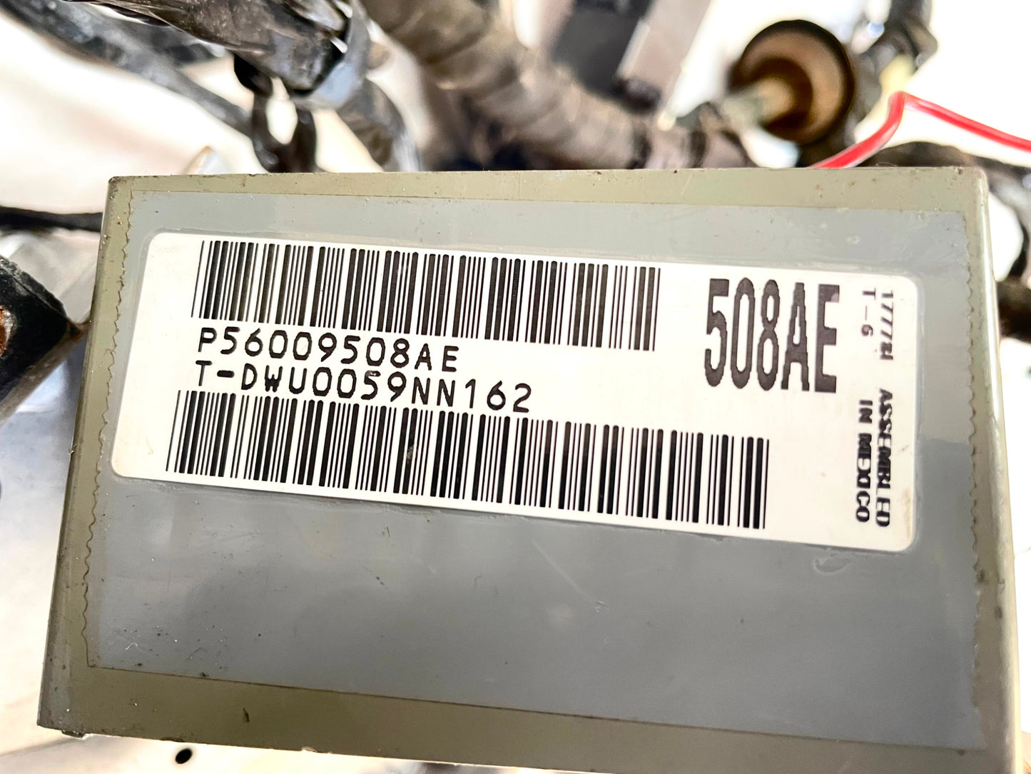 1999 Jeep TJ Wrangler Dash Wiring Harness wire loom P56009508AE 56010104AC