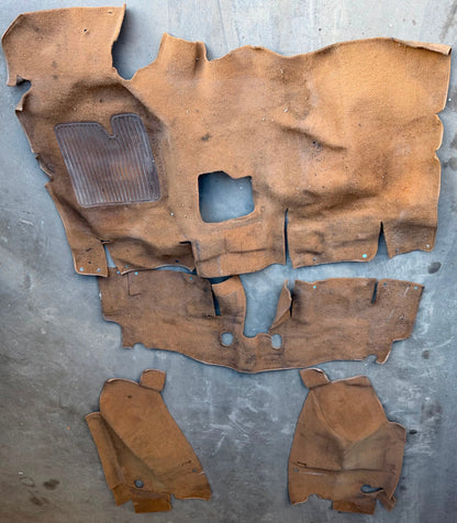 Jeep YJ factory tan carpet fits 87-95 Wrangler FREE SHIPPING