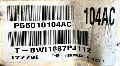 1999 Jeep TJ Wrangler Dash Wiring Harness wire loom P56009508AE 56010104AC