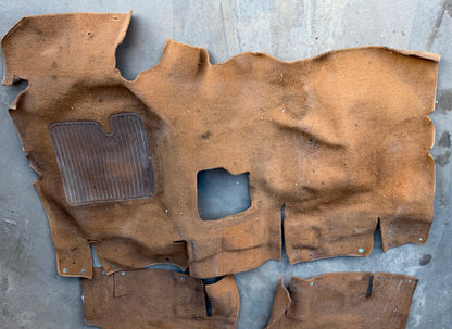 Jeep YJ factory tan carpet fits 87-95 Wrangler FREE SHIPPING