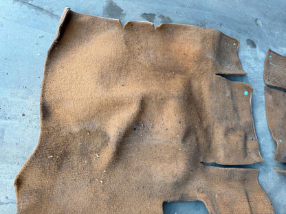 Jeep YJ factory tan carpet fits 87-95 Wrangler FREE SHIPPING