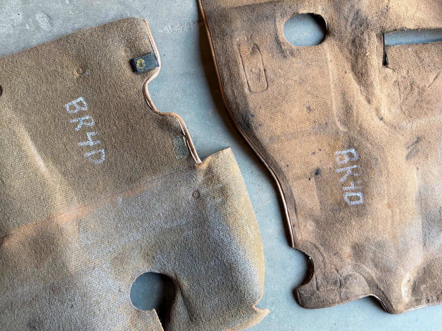 Jeep YJ factory tan carpet fits 87-95 Wrangler FREE SHIPPING