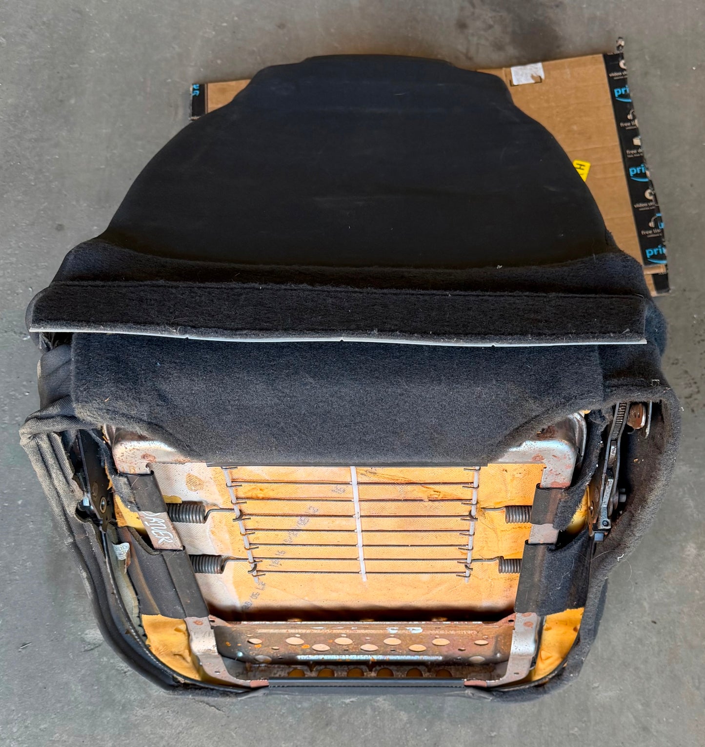 Jeep TJ Driver Front Seat fits 03-06 Wrangler Dark Grey FREE SHIPPING