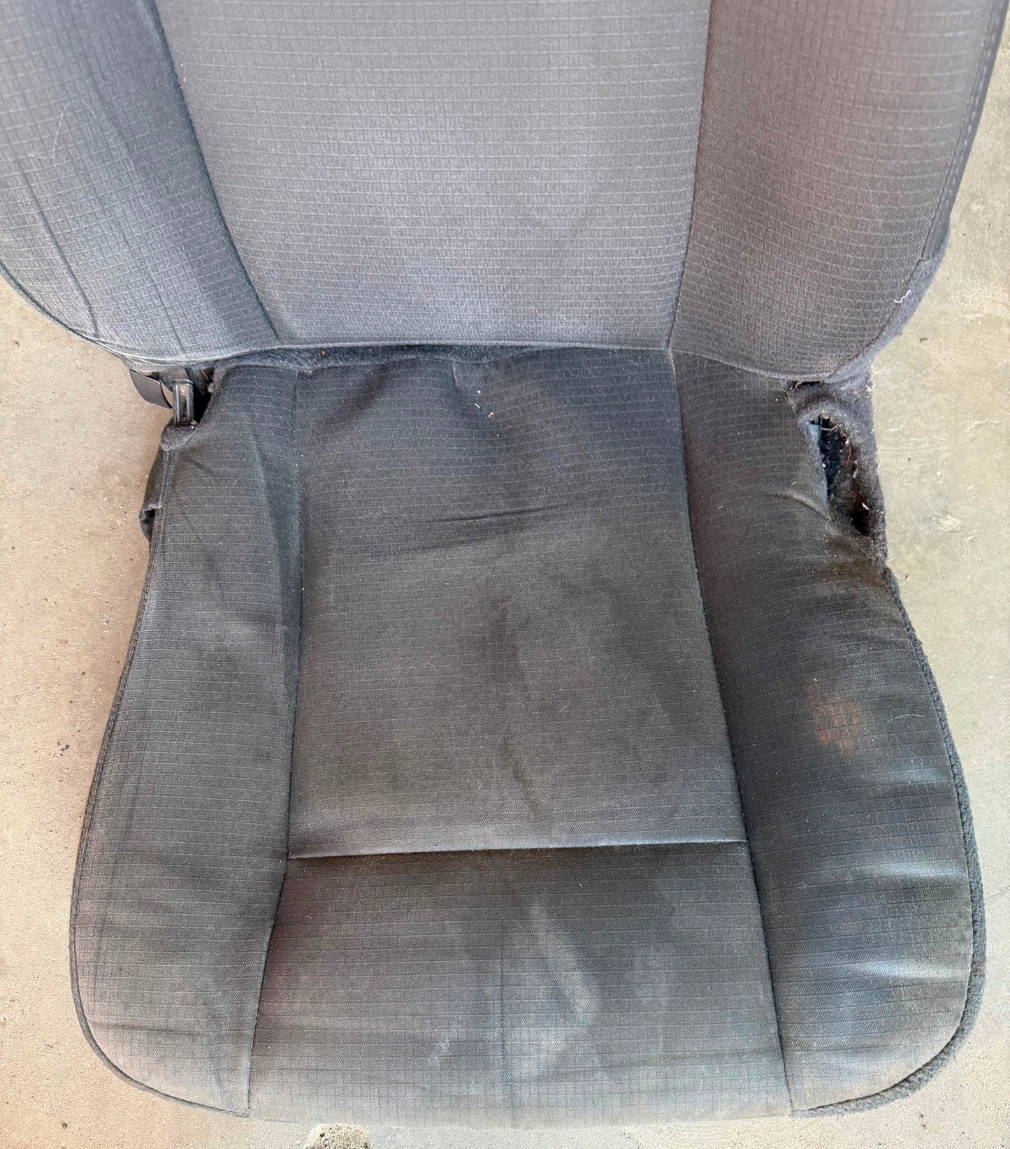 Jeep TJ Passenger Front Seat fits 03-06 Wrangler Dark Grey FREE SHIPPING right