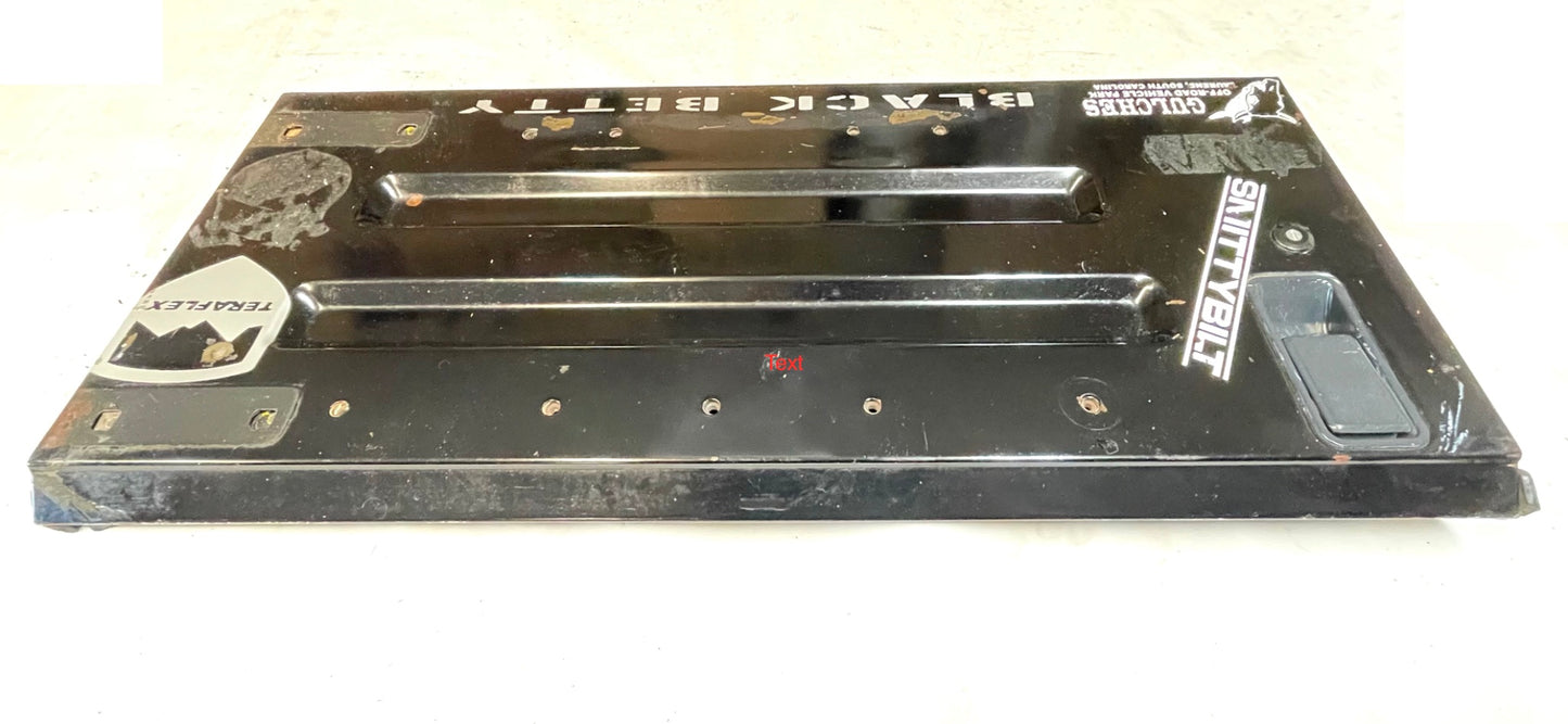 Jeep YJ tailgate black tail gate Wrangler Free Shipping fits 87-95
