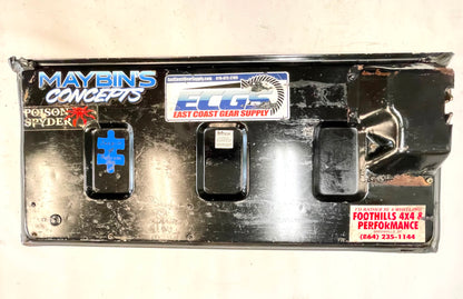 Jeep YJ tailgate black tail gate Wrangler Free Shipping fits 87-95