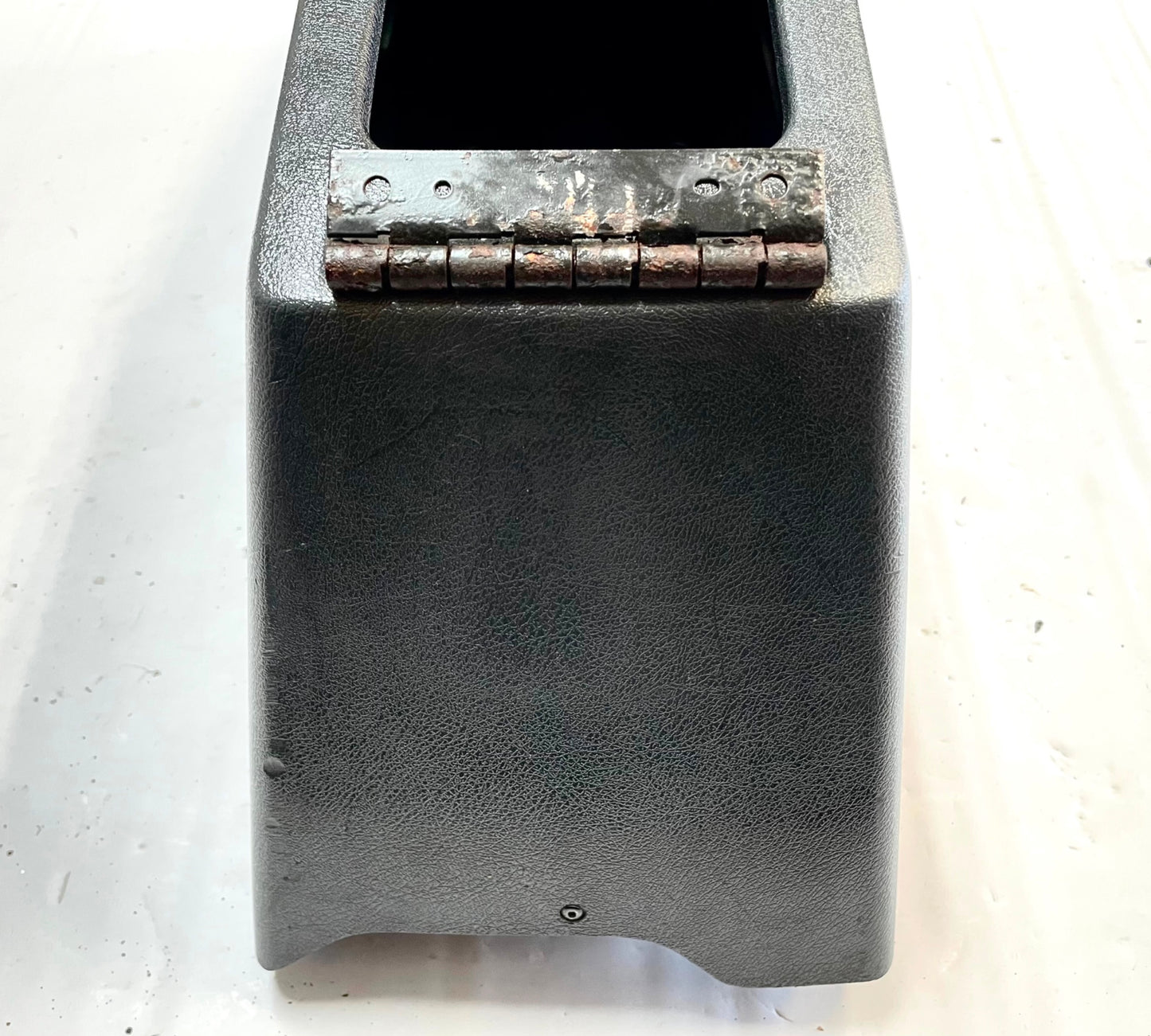 Jeep YJ Center Console factory Dark Grey Wrangler 91-95 MISSING LID