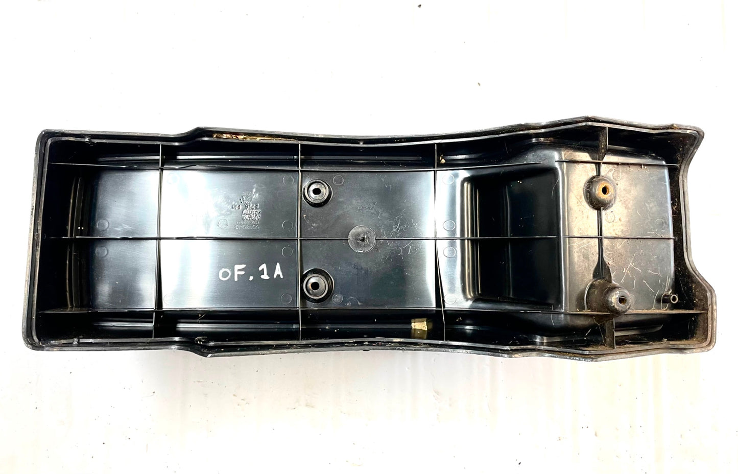 Jeep YJ Center Console factory Dark Grey Wrangler 91-95 MISSING LID