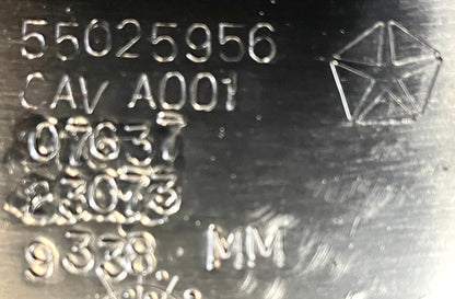 Jeep YJ Center Console factory Dark Grey Wrangler 91-95 MISSING LID