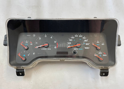 01-02 Jeep TJ Dash cluster gauges 56009170AF Wrangler gauge speedometer 320,000