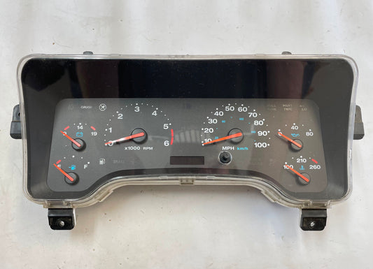 01-02 Jeep TJ Dash cluster gauges 56009170AF Wrangler gauge speedometer 320,000