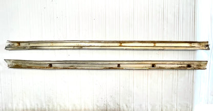 Jeep CJ7 rocker molding stone guard factory trim fits 76-86 AMC left right