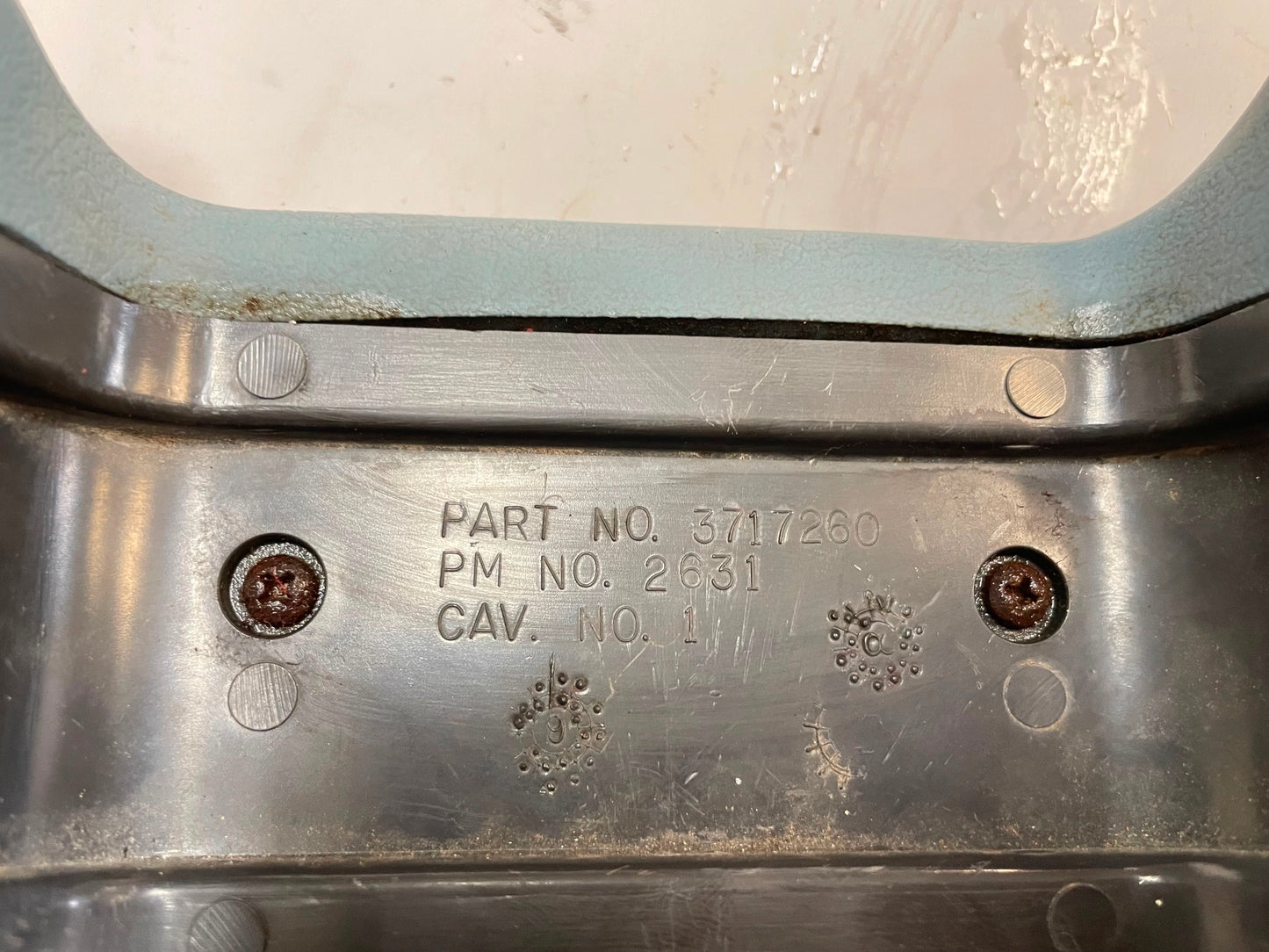 Jeep Wagoneer Arm Rest Rear Interior Door Handle Blue SJ FSJ back doors