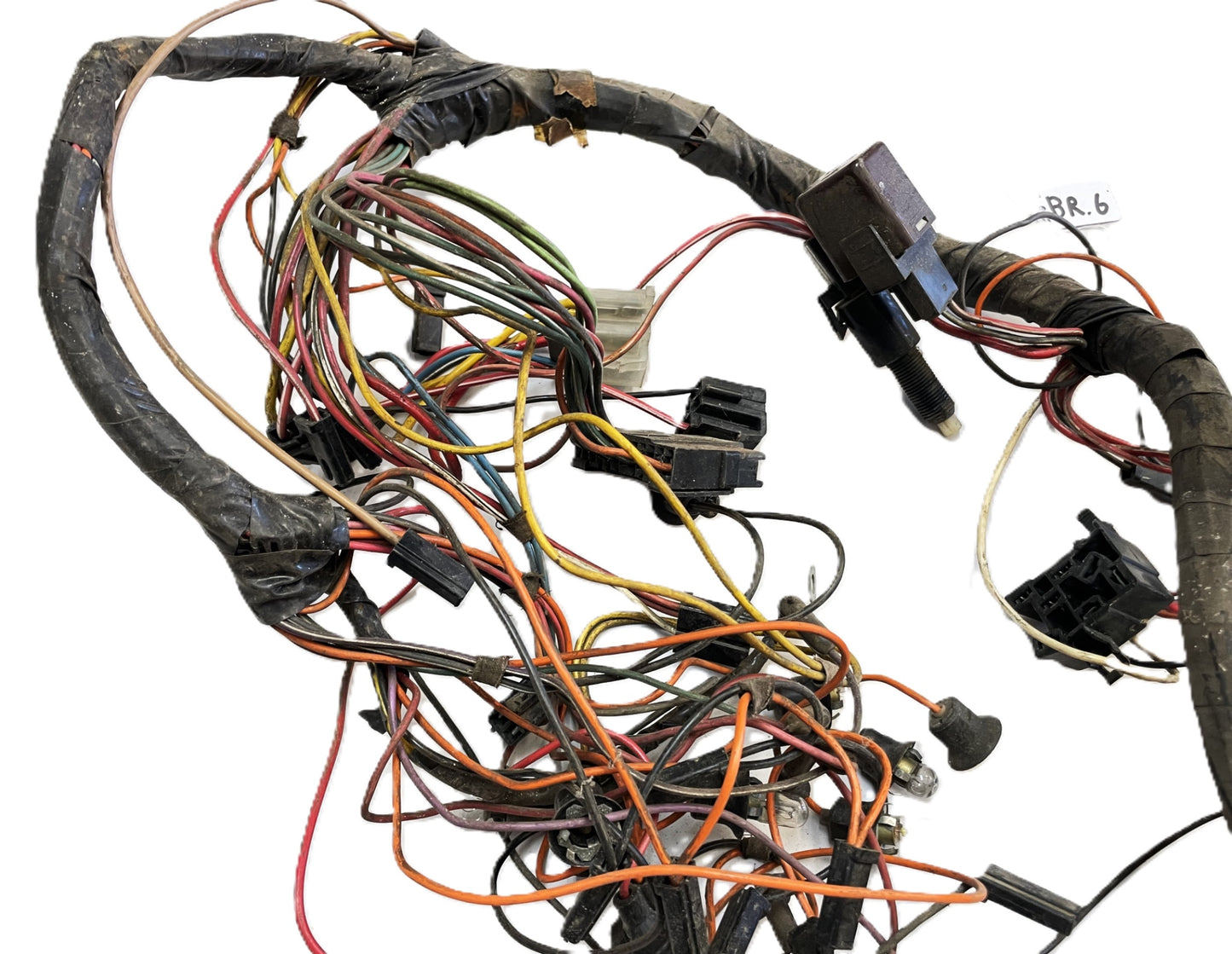 Jeep CJ5 CJ7 V8 wiring harness fits 76 77 CJ dash 304 engine head light AMC