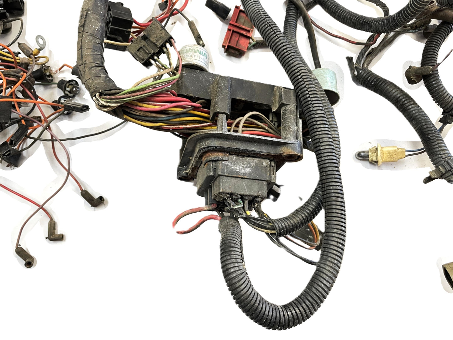 Jeep CJ5 CJ7 V8 wiring harness fits 76 77 CJ dash 304 engine head light AMC