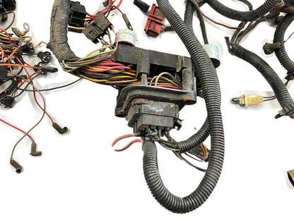 Jeep CJ5 CJ7 V8 wiring harness fits 76 77 CJ dash 304 engine head light AMC