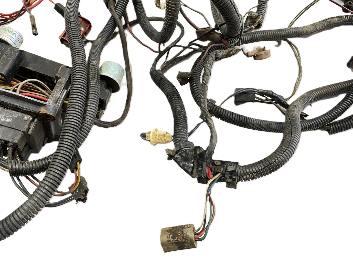 Jeep CJ5 CJ7 V8 wiring harness fits 76 77 CJ dash 304 engine head light AMC