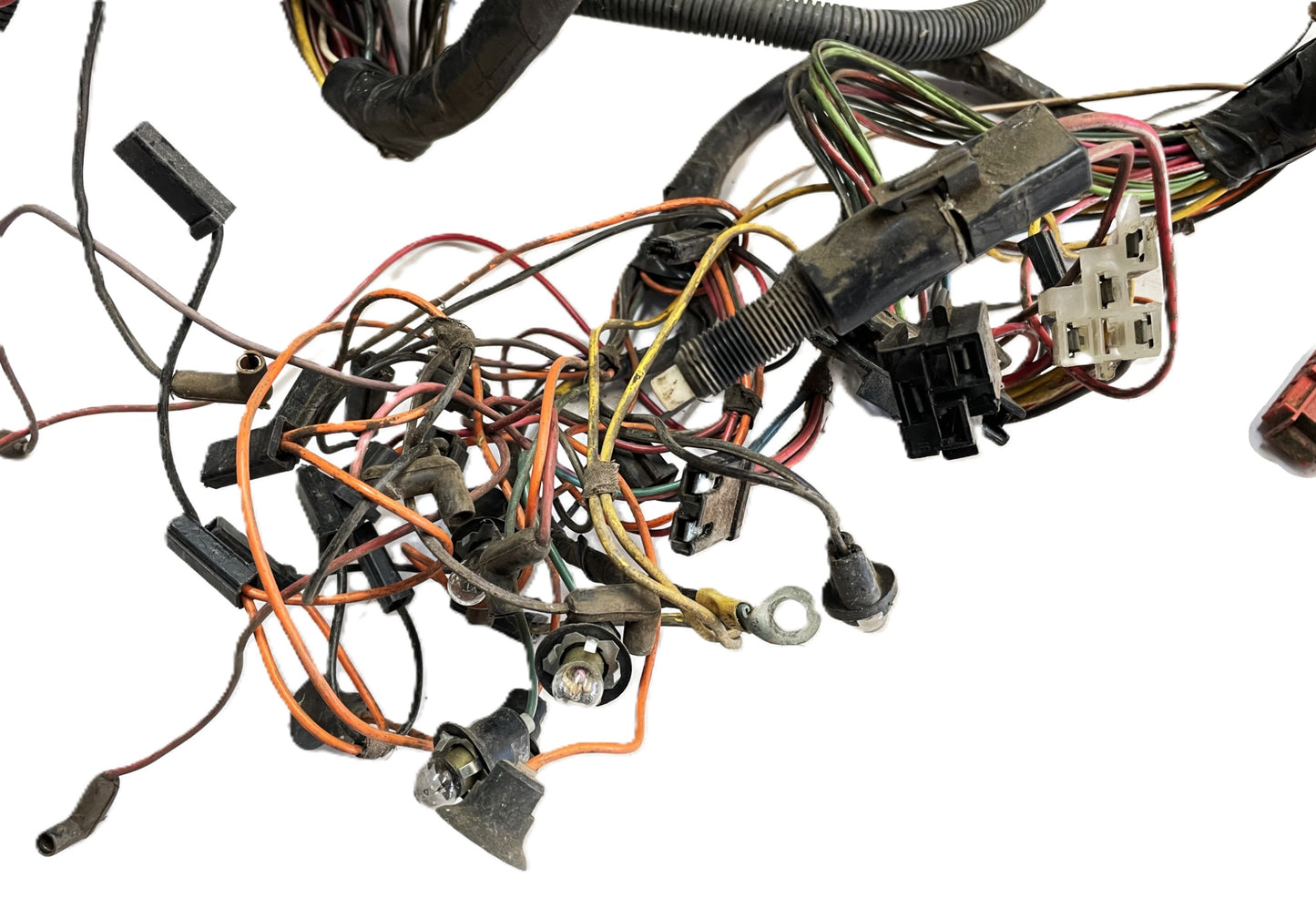 Jeep CJ5 CJ7 V8 wiring harness fits 76 77 CJ dash 304 engine head light AMC