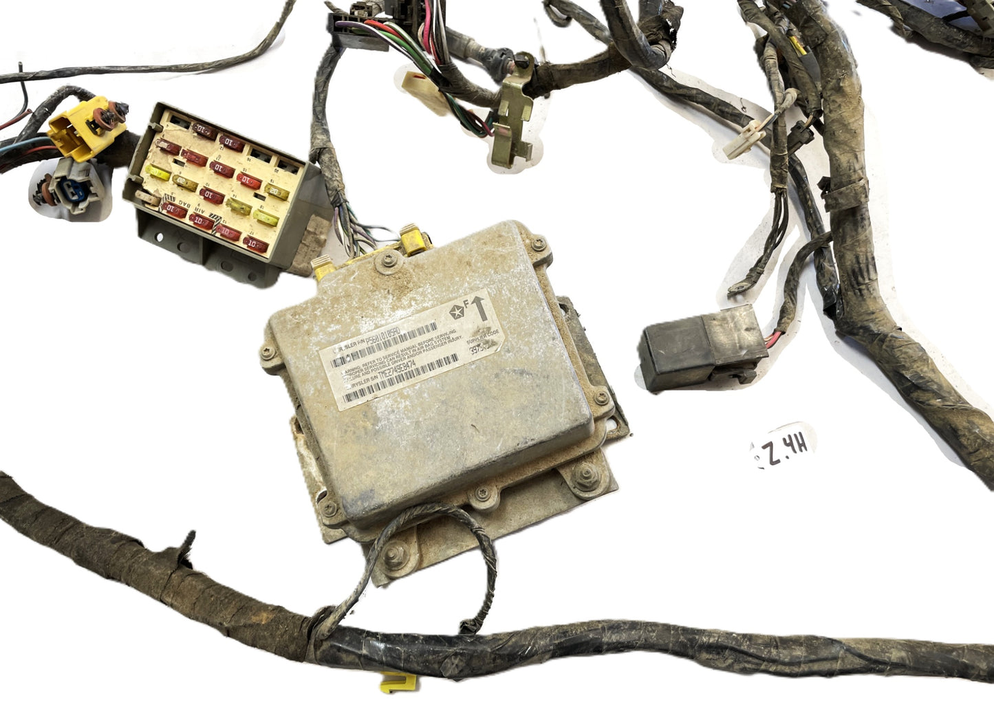 Jeep TJ 2000 Wrangler Dash Wiring Harness wire P56009508AJ cross body harness