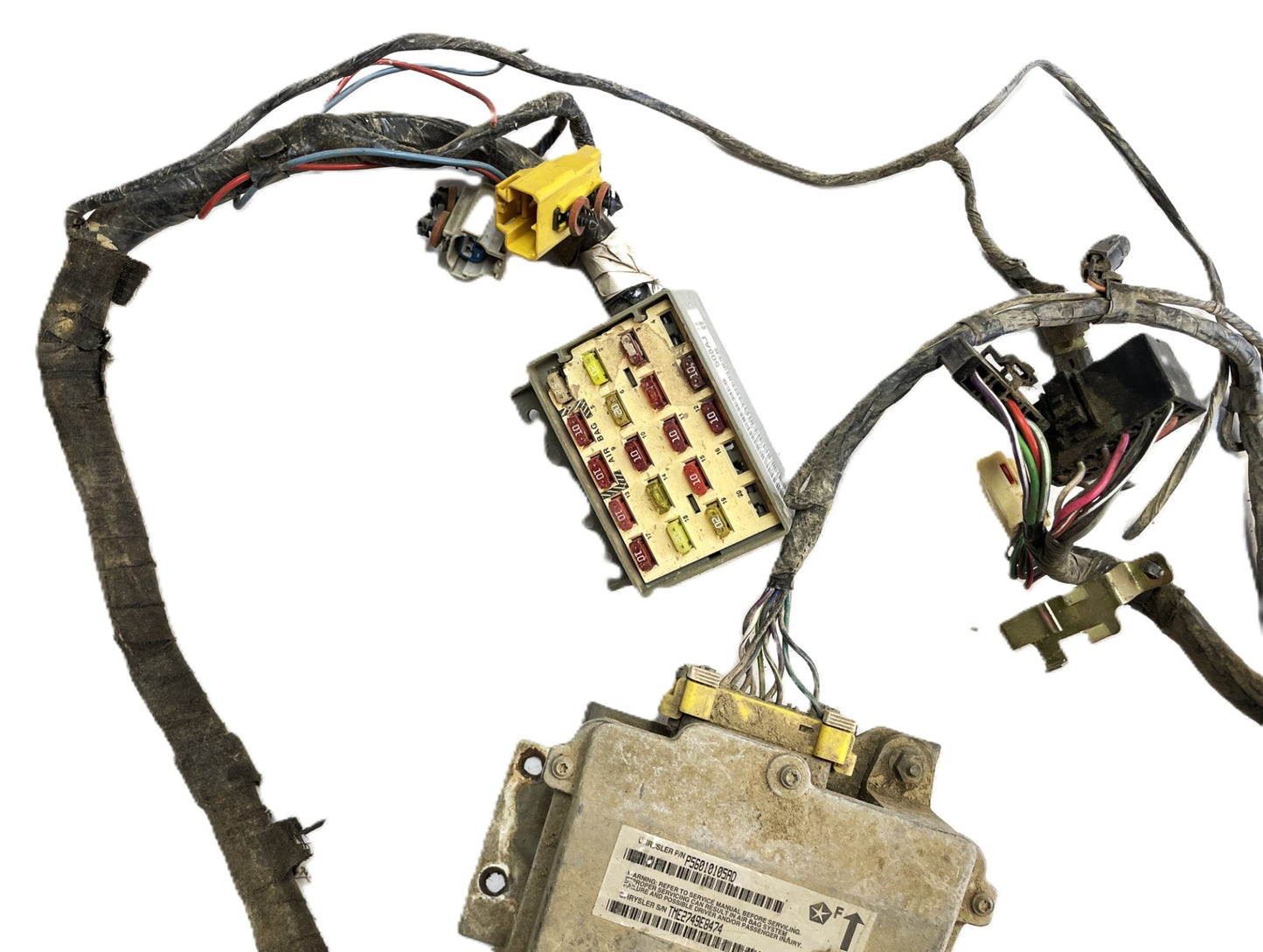 Jeep TJ 2000 Wrangler Dash Wiring Harness wire P56009508AJ cross body harness