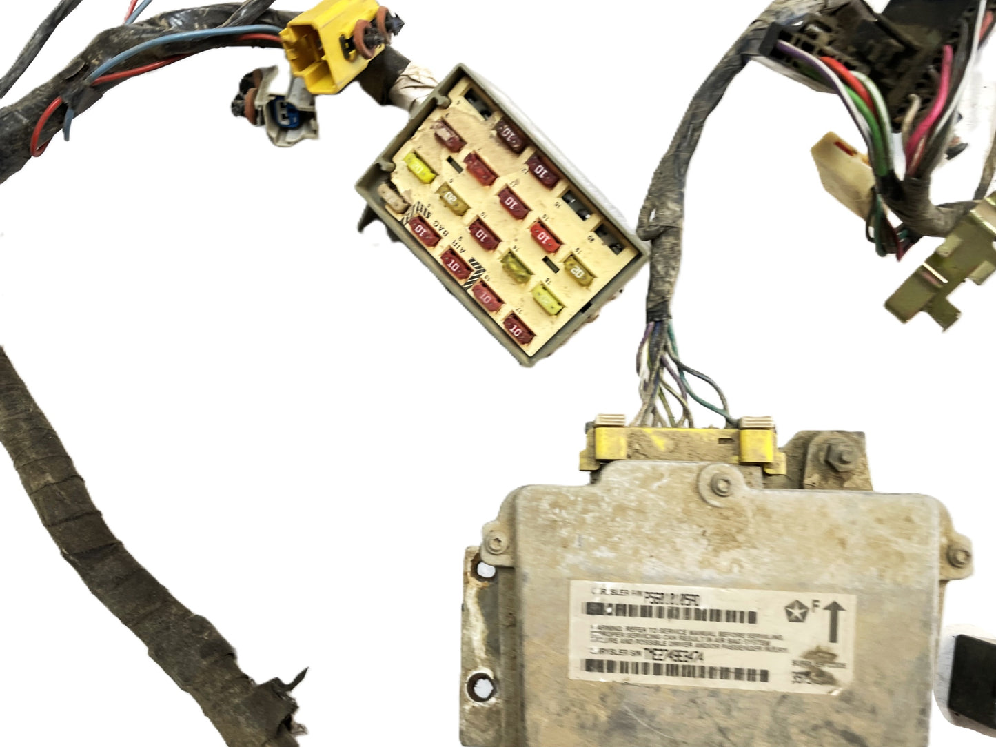 Jeep TJ 2000 Wrangler Dash Wiring Harness wire P56009508AJ cross body harness