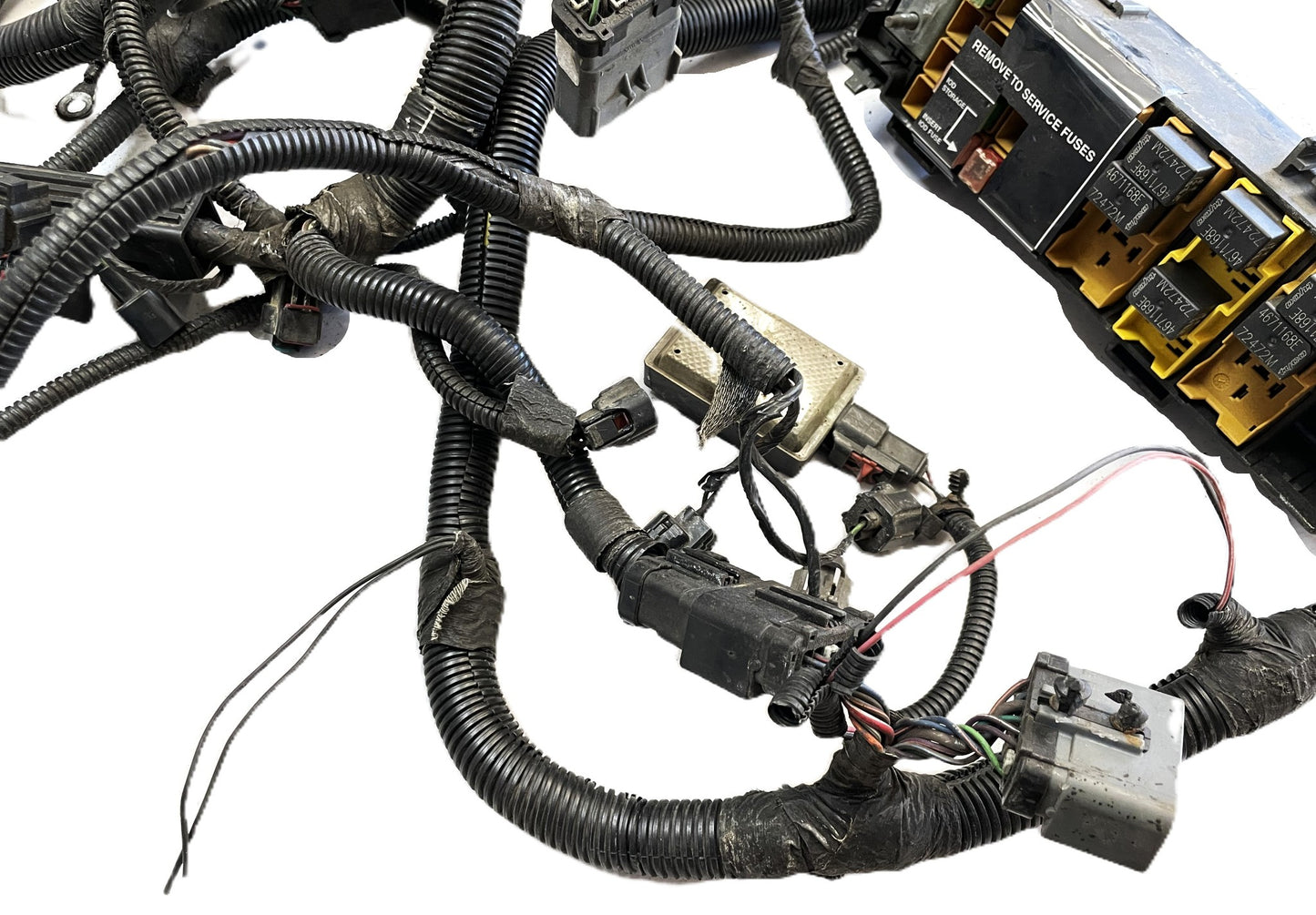 02 Jeep TJ Wrangler six cylinder engine wiring harness manual 4.0 P56047040AB