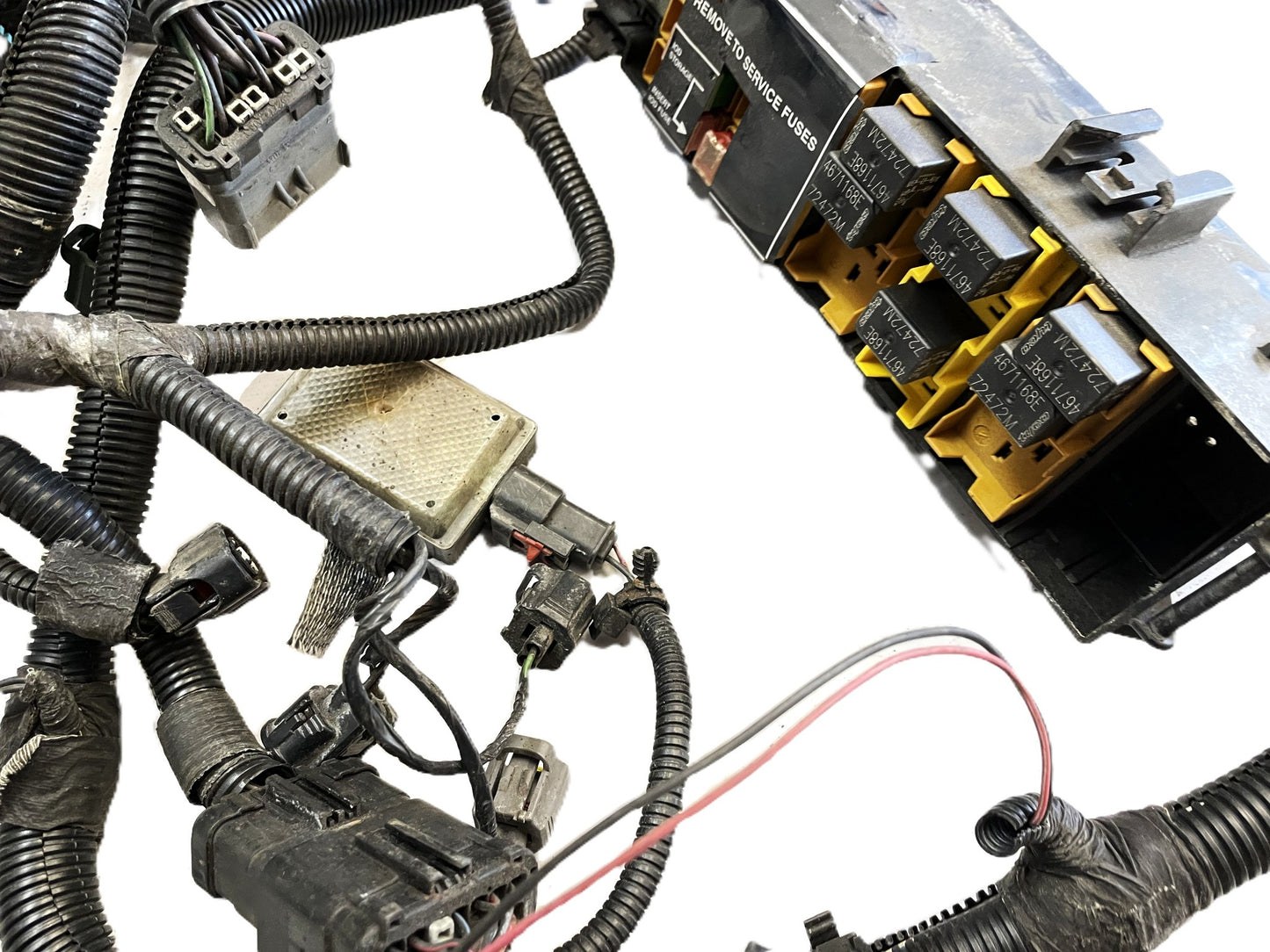 02 Jeep TJ Wrangler six cylinder engine wiring harness manual 4.0 P56047040AB