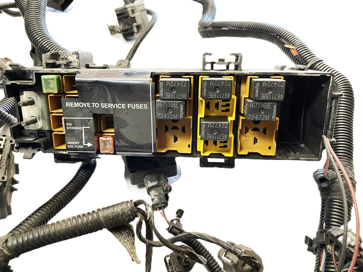 02 Jeep TJ Wrangler six cylinder engine wiring harness manual 4.0 P56047040AB